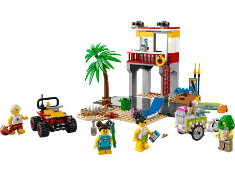 Lego Beach Lifeguard Station 60328
