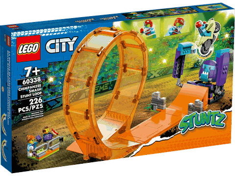 Lego Smashing Chimpanzee Stunt Loop 60338