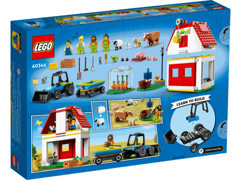 Lego Barn & Farm Animals 60346