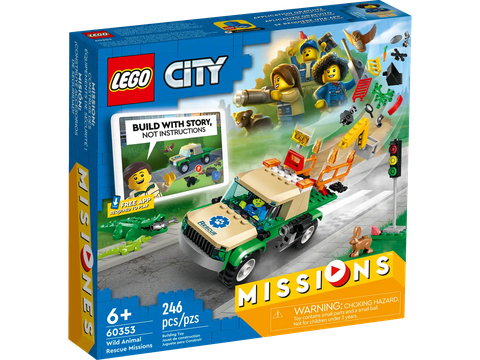 LEGO CITY Wild Animal Rescue Missions 60353