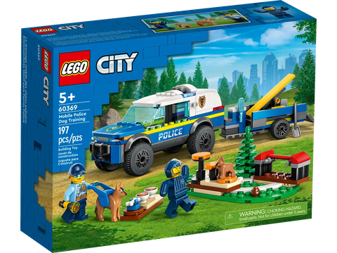 LEGO CITY Mobile Police Dog Training 60369