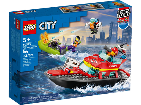 LEGO CITY Fire Rescue Boat 60373