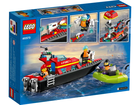 LEGO CITY Fire Rescue Boat 60373
