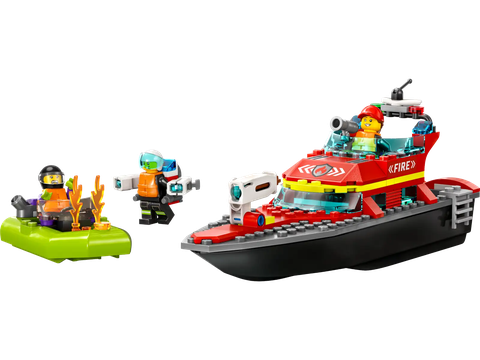 LEGO CITY Fire Rescue Boat 60373