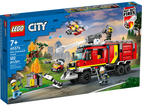 LEGO CITY Fire Command Truck 60374
