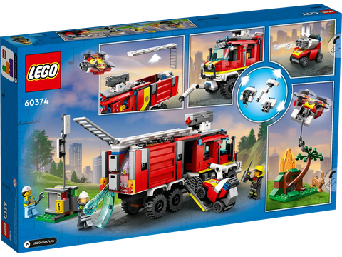 LEGO CITY Fire Command Truck 60374