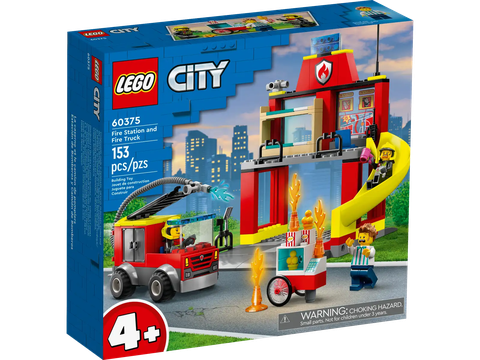 LEGO CITY Fire Station and Fire Truck 60375