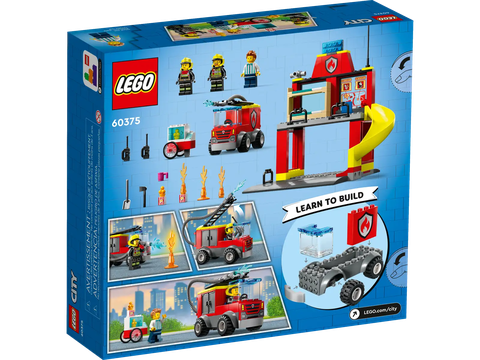 LEGO CITY Fire Station and Fire Truck 60375