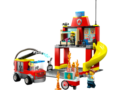 LEGO CITY Fire Station and Fire Truck 60375