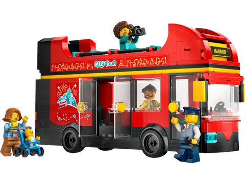 LEGO CITY Red Double-Decker Sightseeing Bus 60407