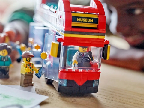 LEGO CITY Red Double-Decker Sightseeing Bus 60407
