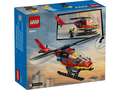 Lego Fire Rescue Helicopter 60411