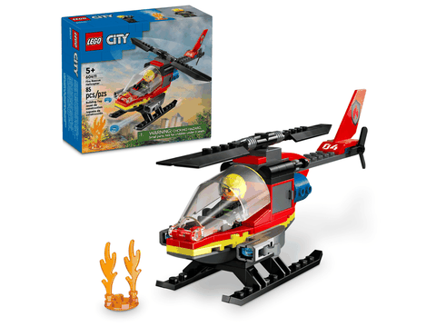 Lego Fire Rescue Helicopter 60411