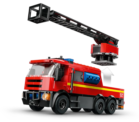 Lego Fire Station with Fire Truck 60414