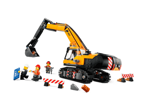 Lego Yellow Construction Excavator 60420