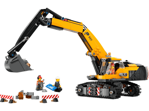 Lego Yellow Construction Excavator 60420