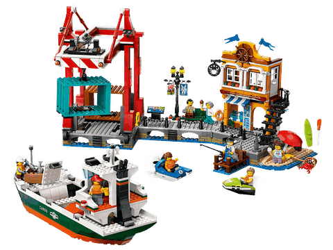 Lego Seaside Harbor with Cargo Ship 60422