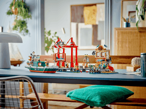Lego Seaside Harbor with Cargo Ship 60422
