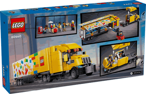 Lego Yellow Delivery Truck 60440