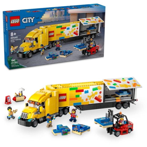 Lego Yellow Delivery Truck 60440