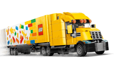 Lego Yellow Delivery Truck 60440