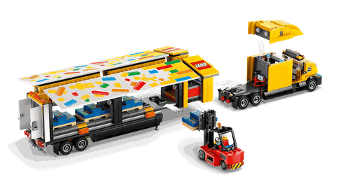 Lego Yellow Delivery Truck 60440