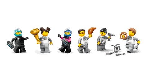 Lego F1® Garage & Mercedes-AMG & Alpine Cars 60444
