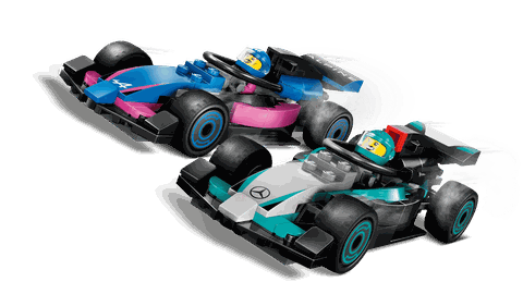 Lego F1® Garage & Mercedes-AMG & Alpine Cars 60444