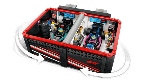 Lego F1® Garage & Mercedes-AMG & Alpine Cars 60444