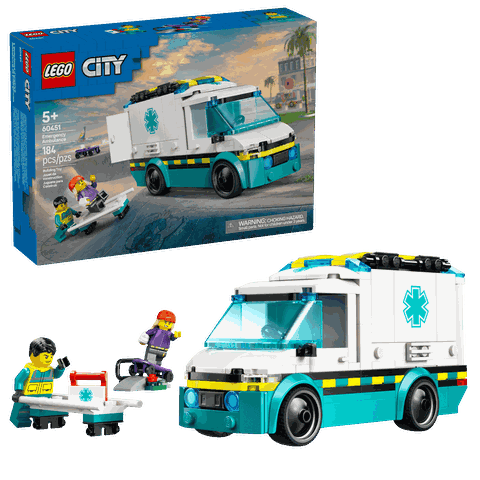 Lego City Emergency Ambulance 60451