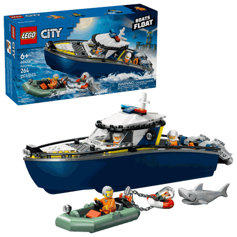 Lego Police Boat Chase 60456