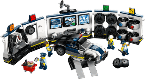 Lego Custom Police Car Garage 60457