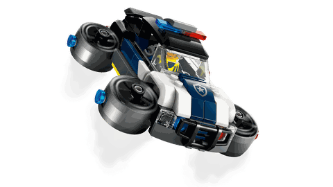 Lego Custom Police Car Garage 60457