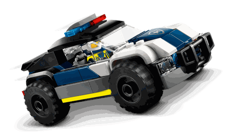 Lego Custom Police Car Garage 60457