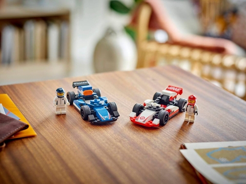 Lego F1® Williams Racing & Haas F1® Race Cars 60464