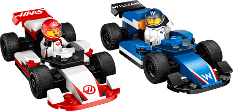 Lego F1® Williams Racing & Haas F1® Race Cars 60464