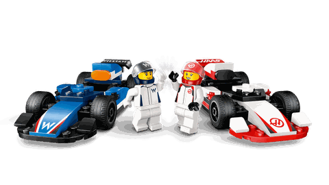 Lego F1® Williams Racing & Haas F1® Race Cars 60464