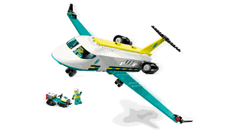 Lego Emergency Air Ambulance Airplane 60465