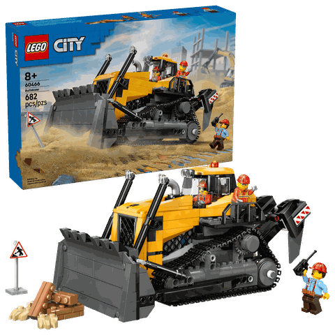 Lego Yellow Bulldozer 60466