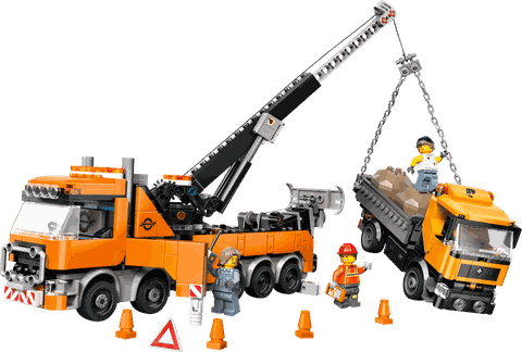 Lego Heavy-Duty Recovery Tow Truck with Crane 60467