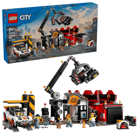 Lego Scrapyard with Cars 60472