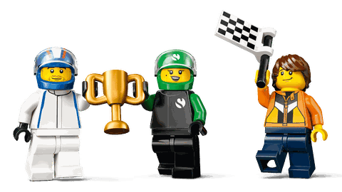 Lego F1® Grid with VCARB & Sauber Race Cars 60474