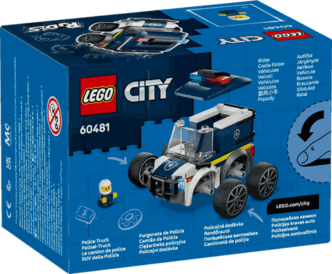 Lego Rides – Police Truck 60481