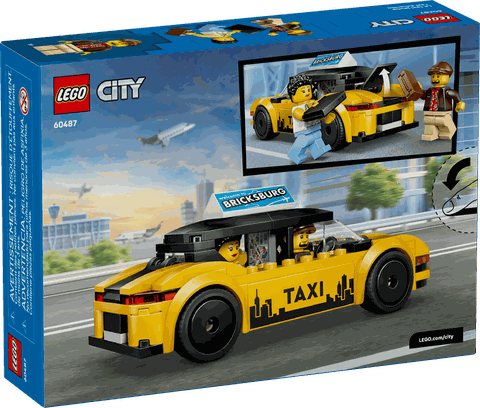 Lego City Yellow Taxi 60487