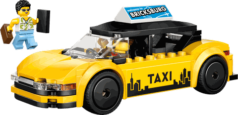 Lego City Yellow Taxi 60487
