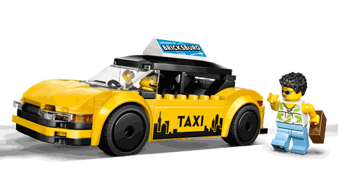 Lego City Yellow Taxi 60487