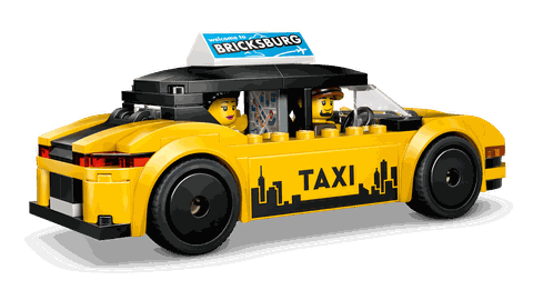 Lego City Yellow Taxi 60487