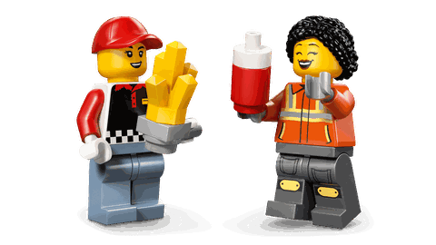 Lego City Fries Food Truck 60488