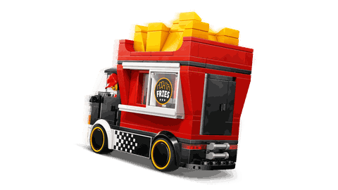 Lego City Fries Food Truck 60488