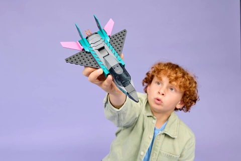 Lego City Jet vs. Car 60489